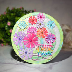 Creative Expressions Sue Wilson Mini Expressions Follow Your Heart Craft Die-4