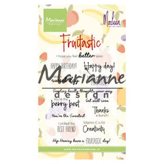 Marianne Design Clear Stamps Marleen's Fruitastic-1