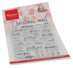 Christmas Mail By Marleen Clear Stamps-1