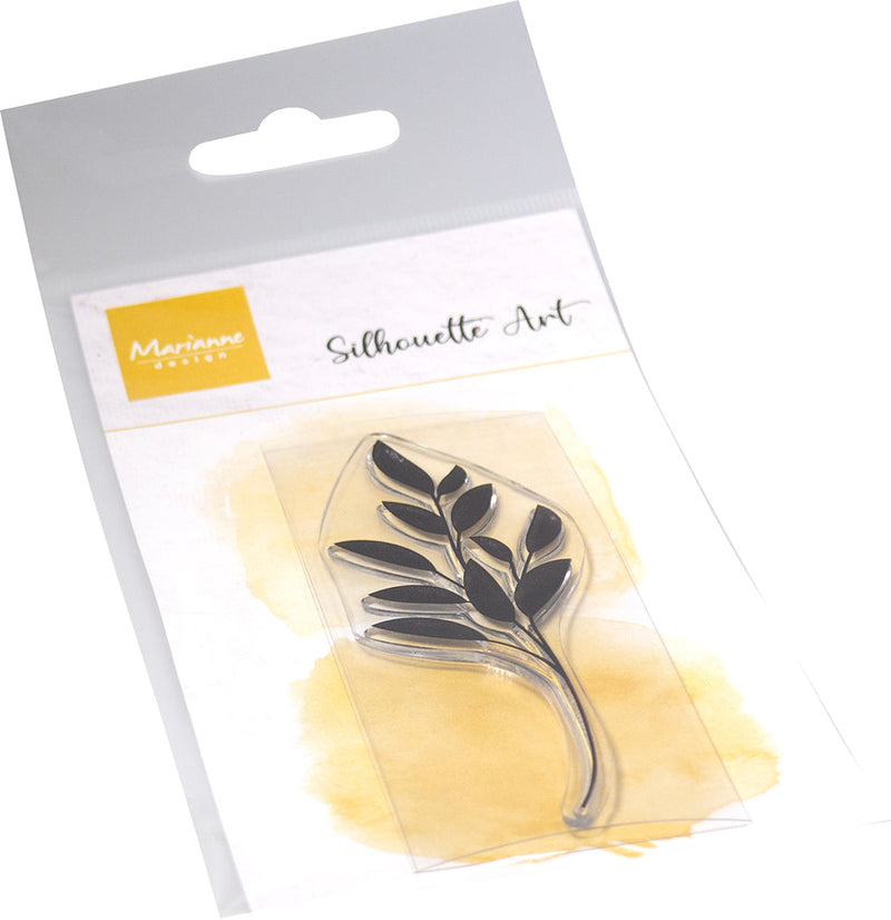 Marianne Design Clear Stamp - Silhouette Art Sprig-1