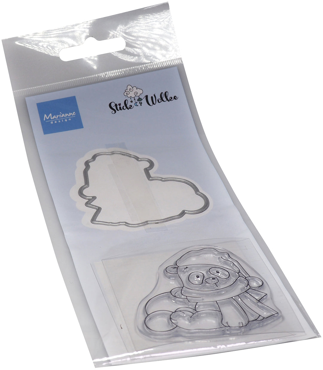 Marianne Design Stamp & Die Set - Snow Panda-1