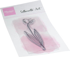 Marianne Design Clear Stamp - Silhouette Art - Tulip-1