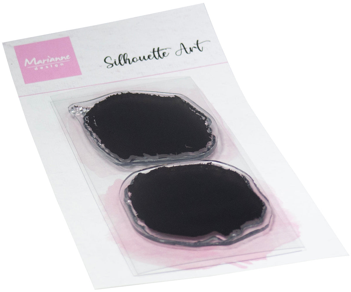 Marianne Design Clear Stamp - Silhouette Art - Stains-1