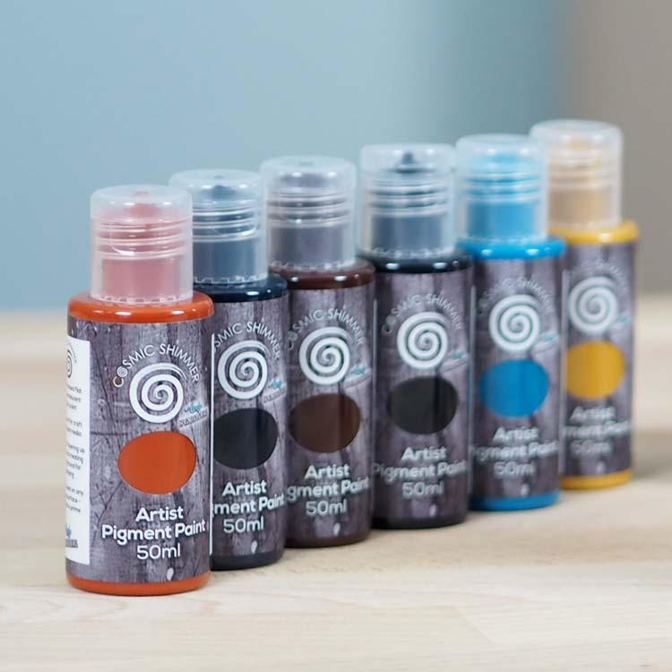 Cosmic Shimmer Artist Pigment Paints by Andy Skinner-1