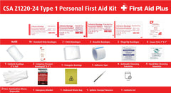 CSA Type 1 First Aid Kit, Personal First Aid Kit-3