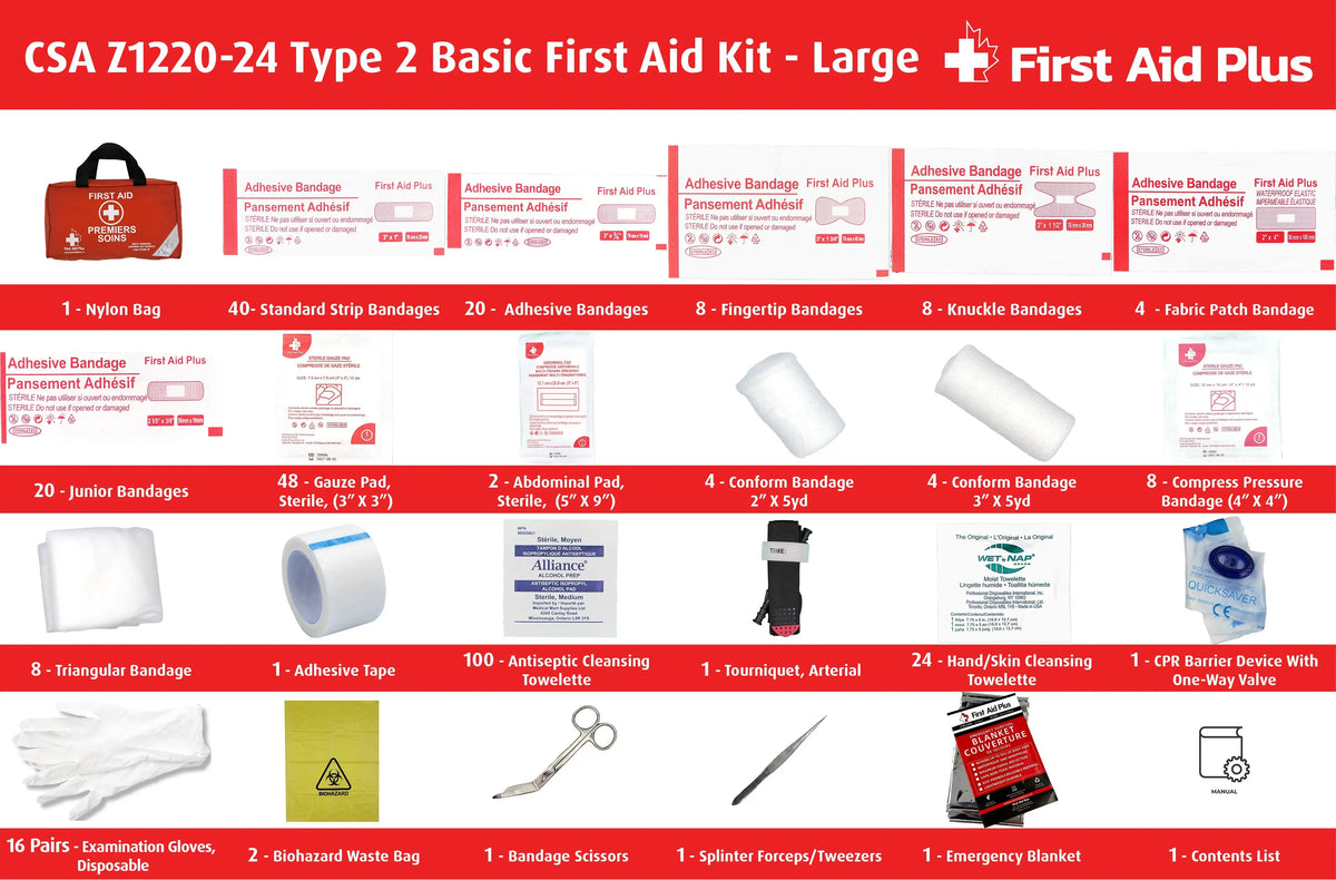 CSA First Aid Kit, Type 2 Basic - Large (51-100 Workers)-1