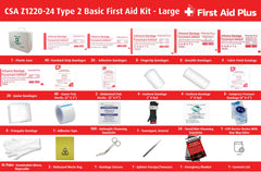 CSA First Aid Kit, Type 2 Basic - Large (51-100 Workers)-2