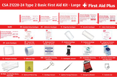 CSA First Aid Kit, Type 2 Basic - Large (51-100 Workers)-3