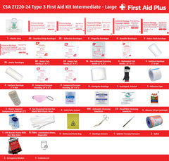CSA Type 3 Intermediate First Aid Kit - Large (51-100 Workers)-2