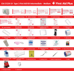 CSA Type 3 Intermediate First Aid Kit - Medium (26-50 Workers)-2