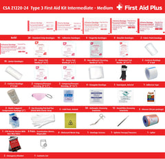 CSA Type 3 Intermediate First Aid Kit - Medium (26-50 Workers)-3