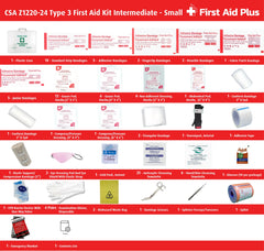 CSA First Aid Kit Type 3 Intermediate - Small (2-25 Workers)-2