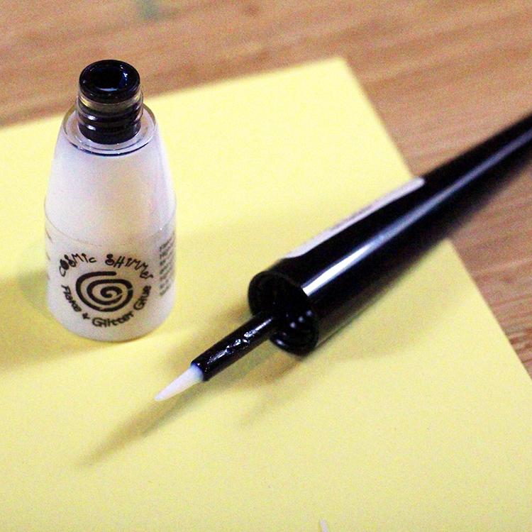 Cosmic Shimmer Flake and Glitter Glue-5