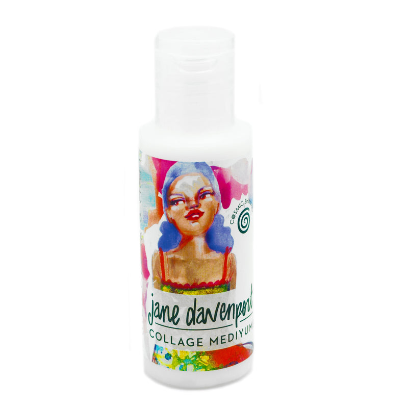 Cosmic Shimmer Jane Davenport Clear Collage MediYum 50ml-1