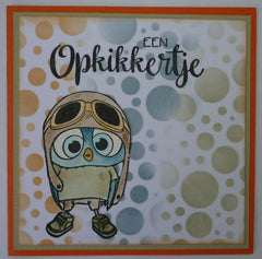 Nellie's Choice Clear Stamp The Owl Family - Family Pilot-2