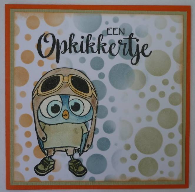 Nellie's Choice Clear Stamp The Owl Family - Family Pilot-2