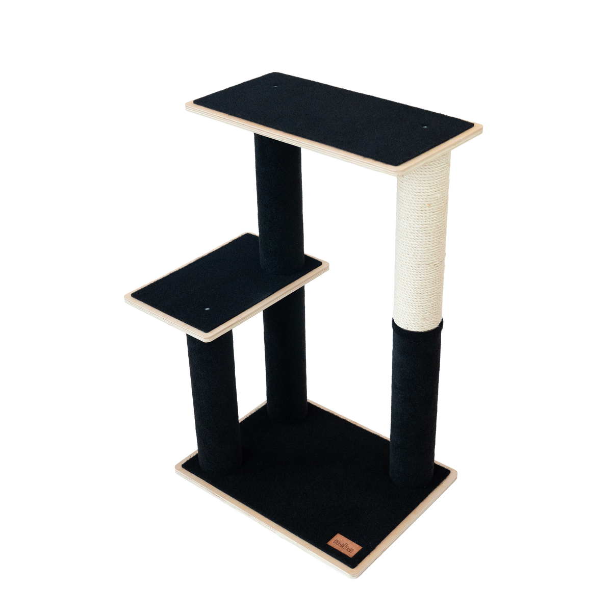 Noba Modern Plywood 2-Level Cat Tree-3