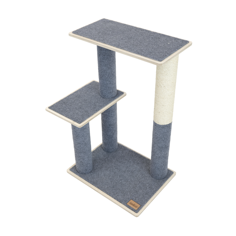 Noba Modern Plywood 2-Level Cat Tree-7