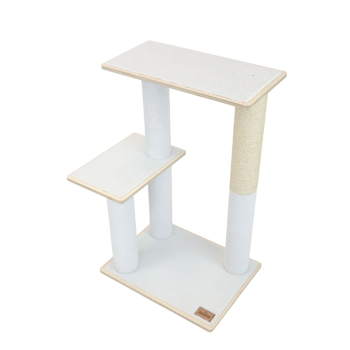 Noba Modern Plywood 2-Level Cat Tree-5