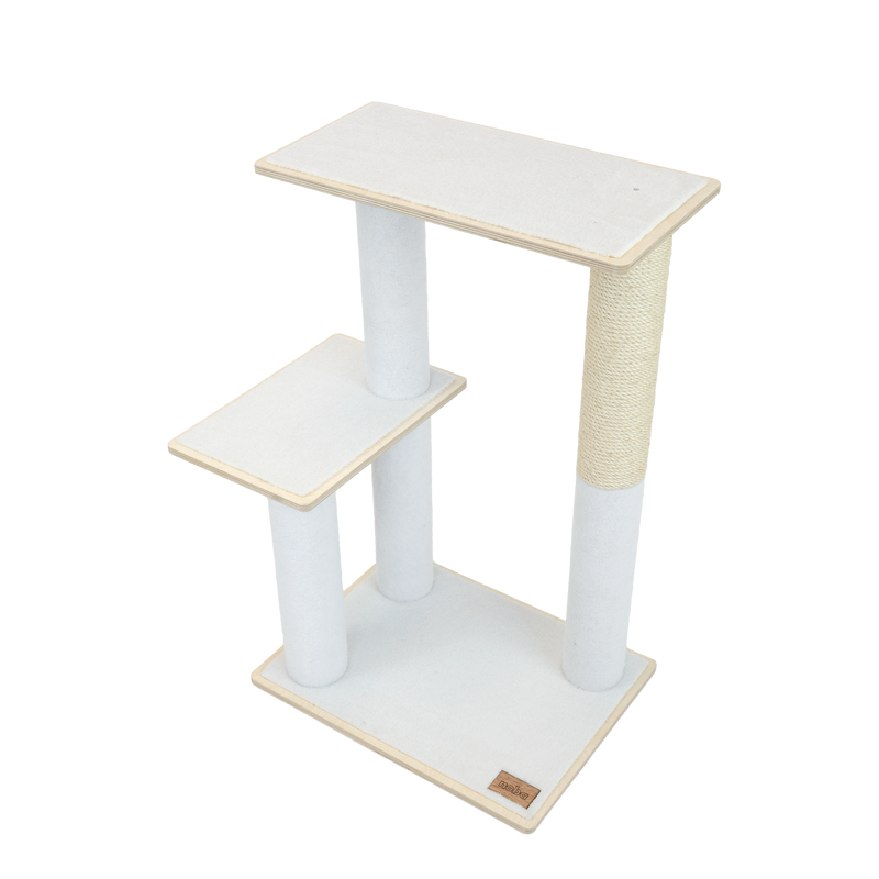 Noba Modern Plywood 2-Level Cat Tree-5