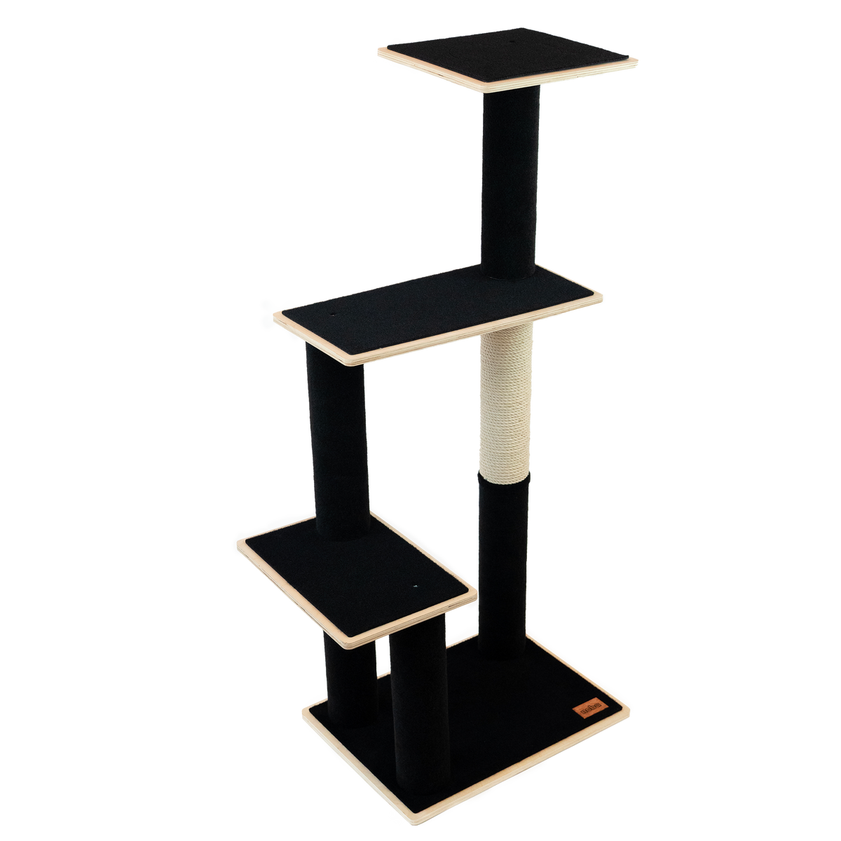 Noba Modern Plywood 3-Level Cat Tree-4