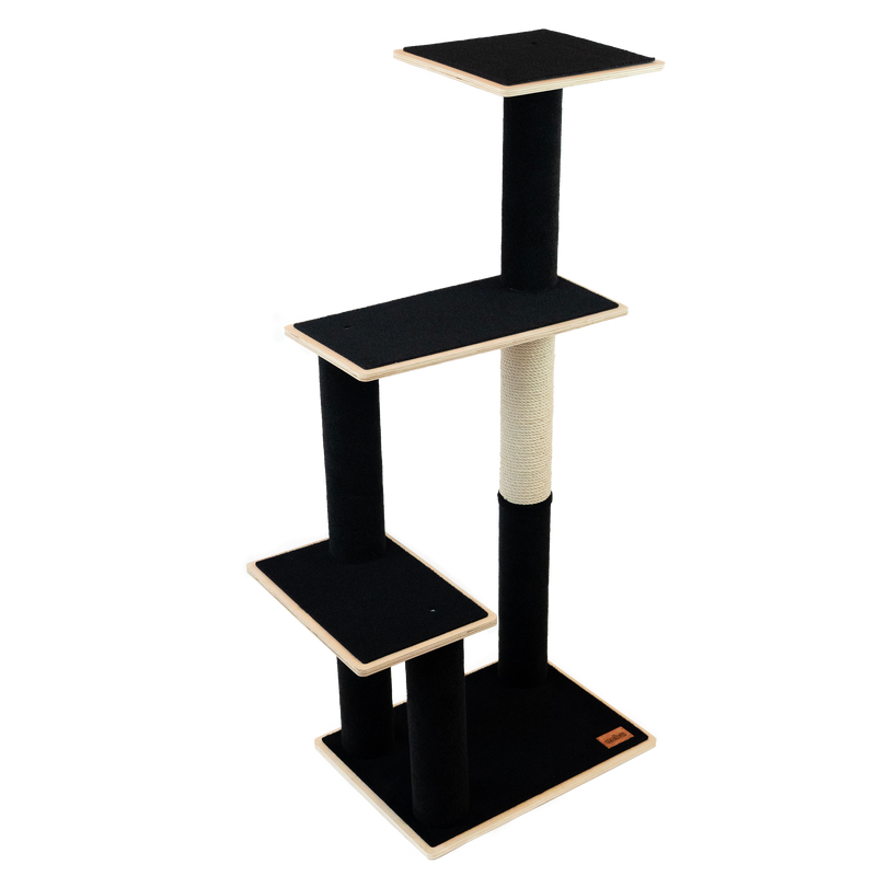 Noba Modern Plywood 3-Level Cat Tree-4