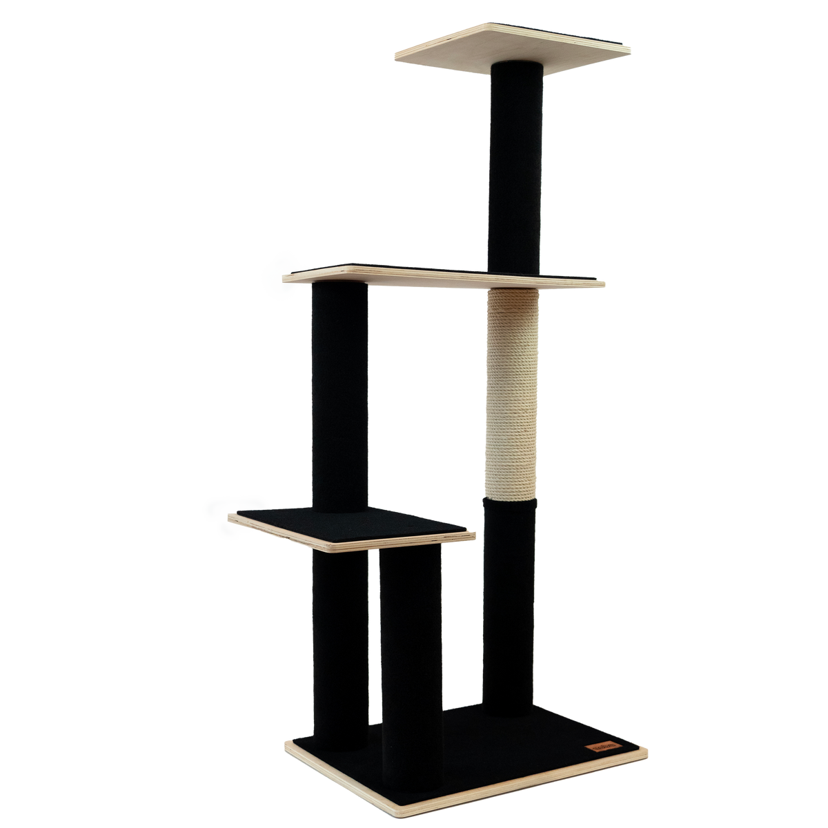 Noba Modern Plywood 3-Level Cat Tree-8