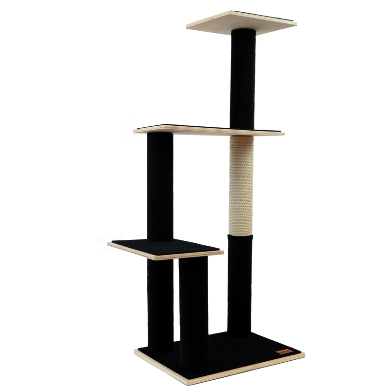 Noba Modern Plywood 3-Level Cat Tree-8