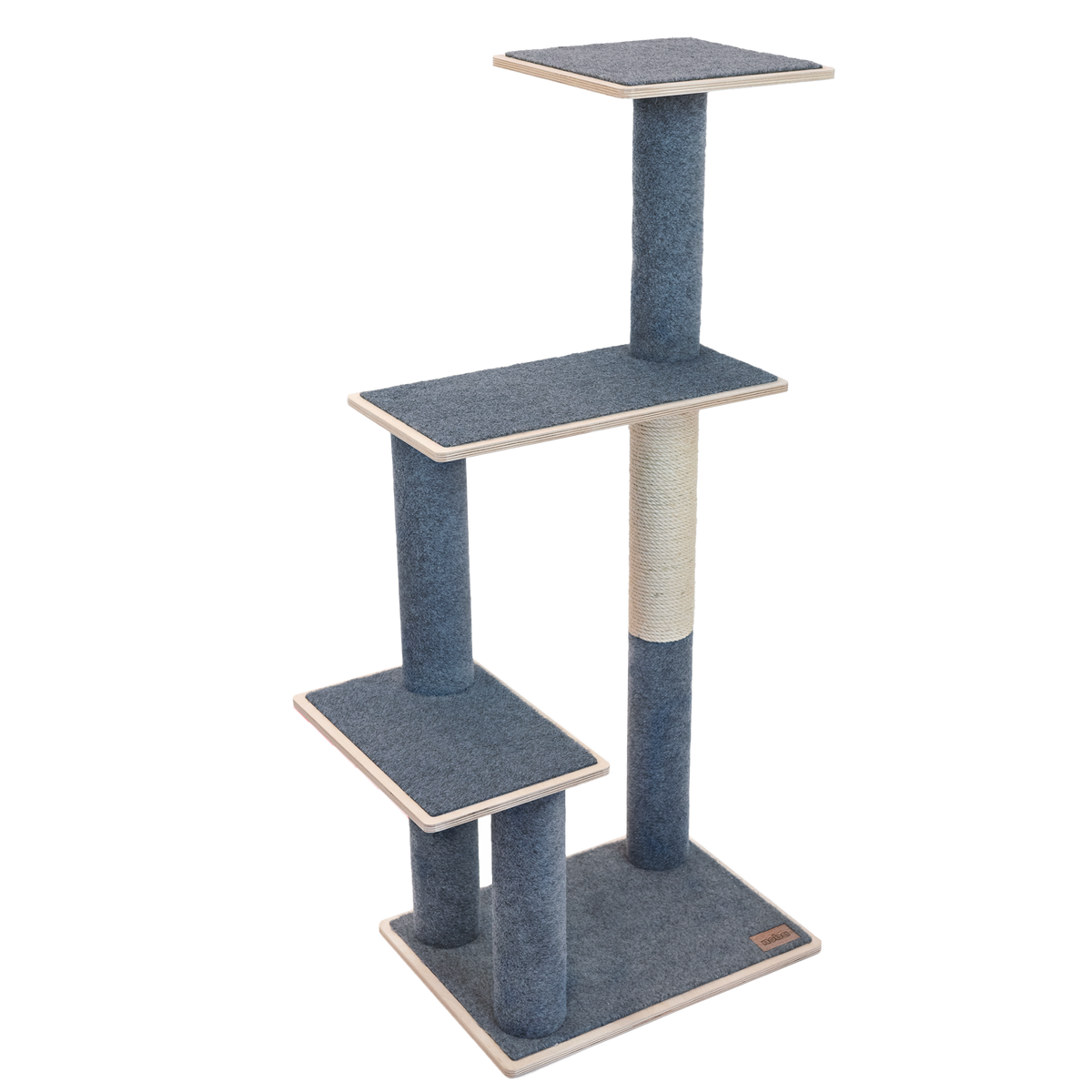 Noba Modern Plywood 3-Level Cat Tree-9