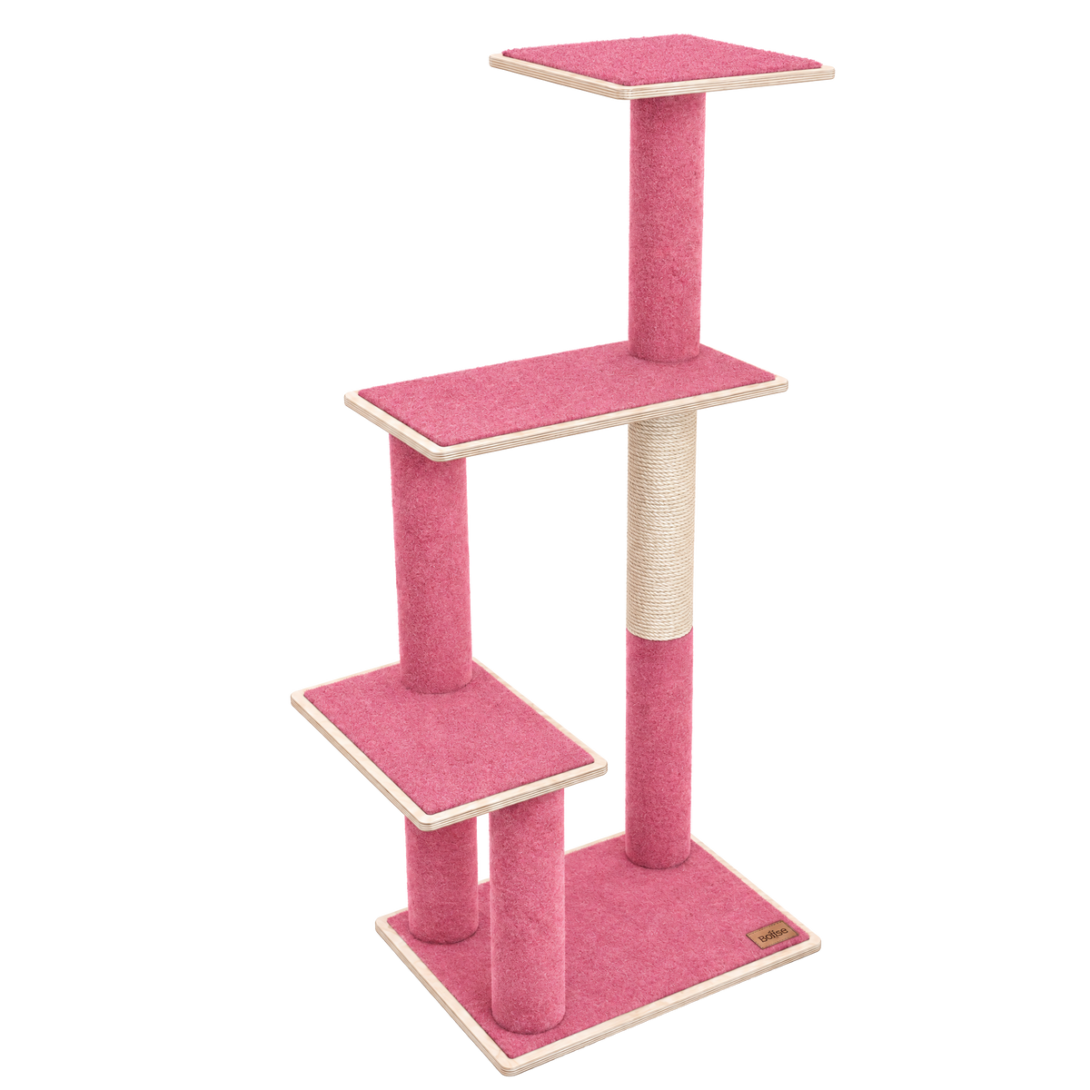Noba Modern Plywood 3-Level Cat Tree-14