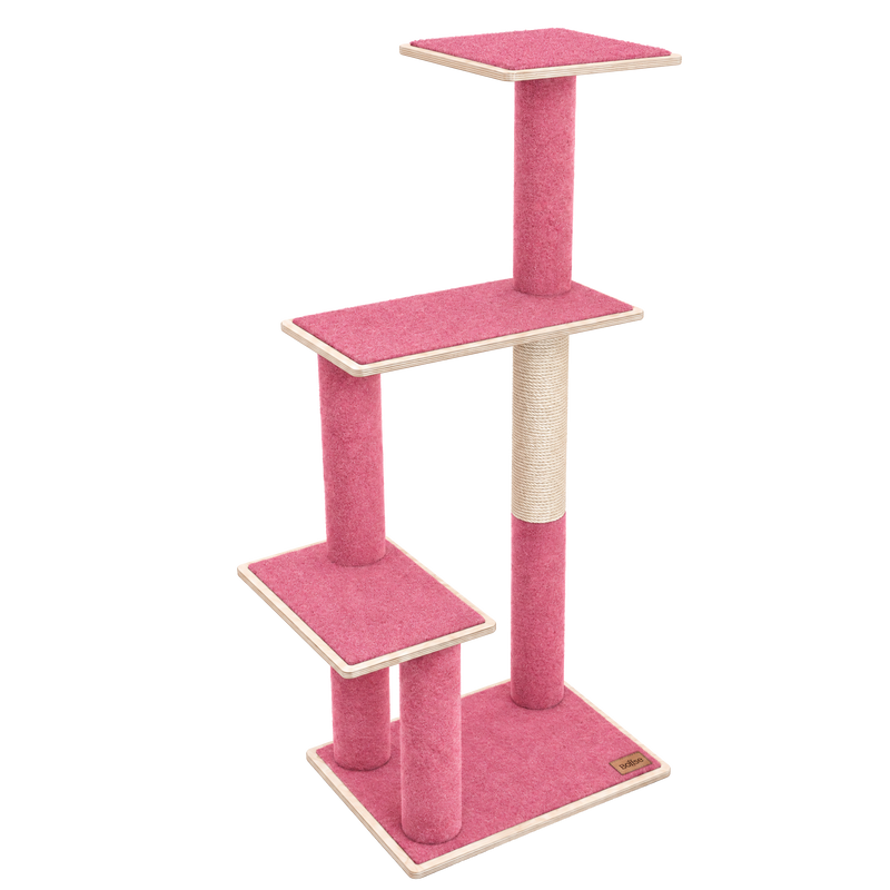 Noba Modern Plywood 3-Level Cat Tree-14
