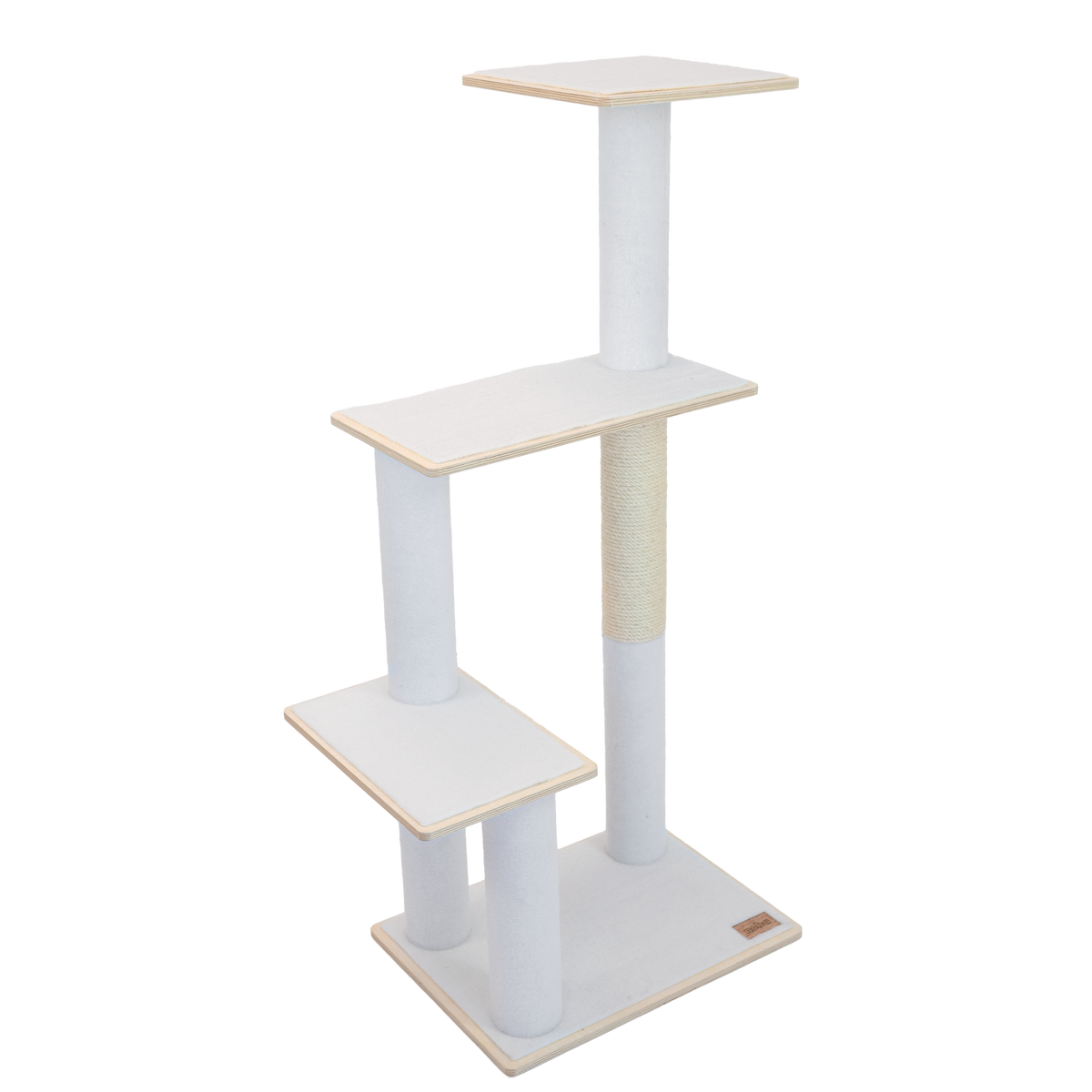 Noba Modern Plywood 3-Level Cat Tree-11