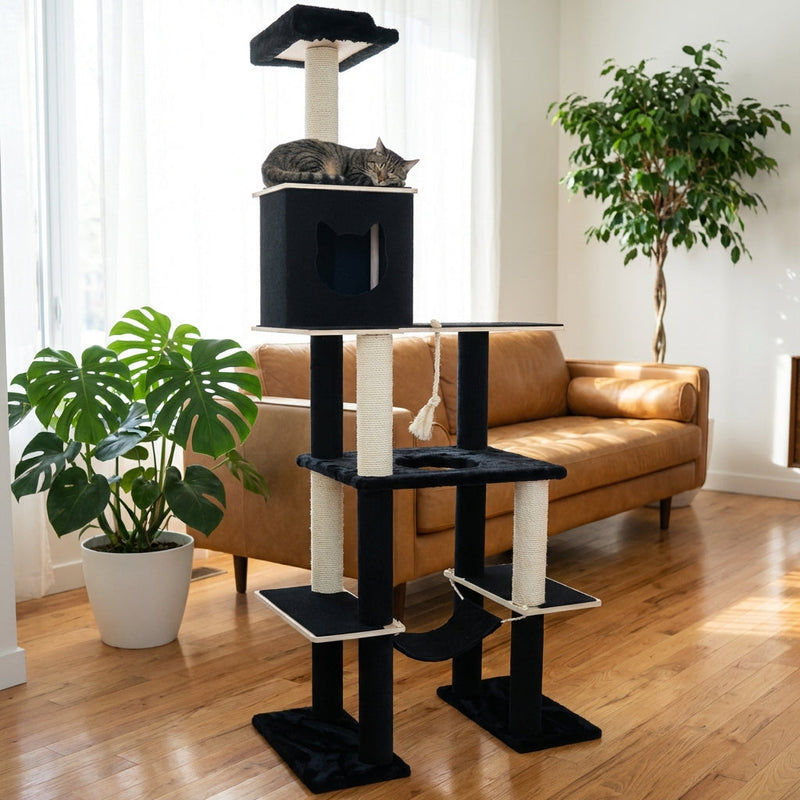 Noba Supreme 81" Tower - 6 - Level Cat Tree-2