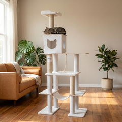 Noba Supreme 81" Tower - 6 - Level Cat Tree-9