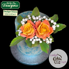 Emporte-pièces Rose cinq pétales Flower Pro - Lot de 3-3