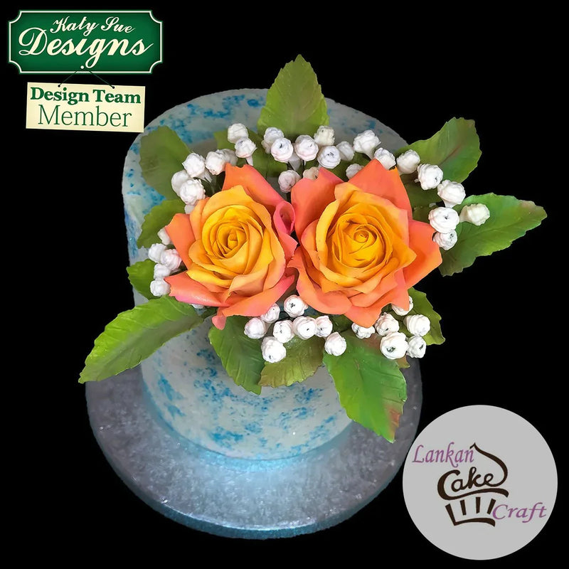 Emporte-pièces Rose cinq pétales Flower Pro - Lot de 3-3