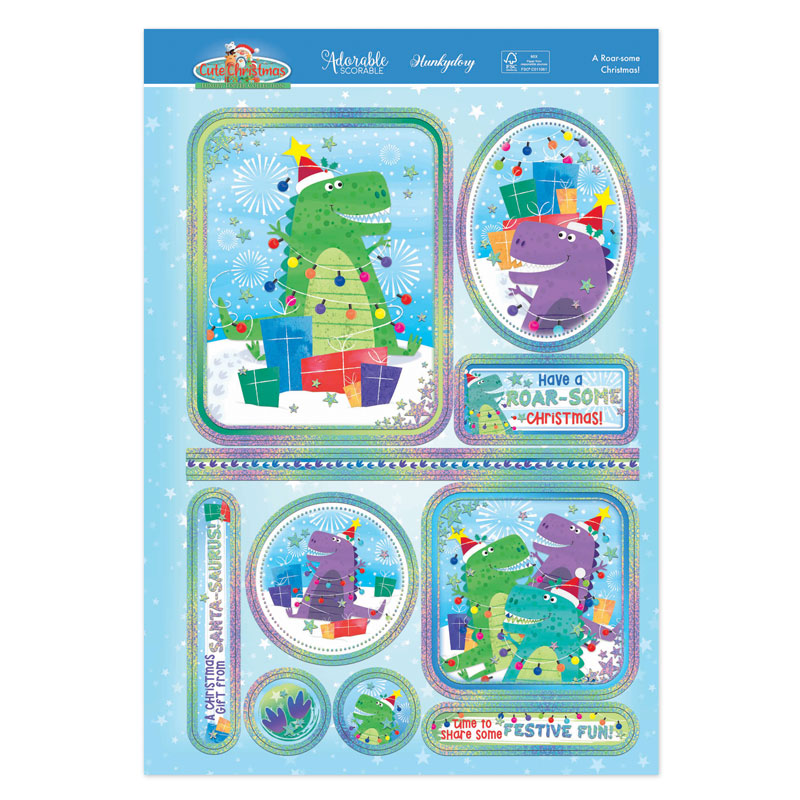 Un Noël Rugissant ! Ensemble de décoration de luxe-2