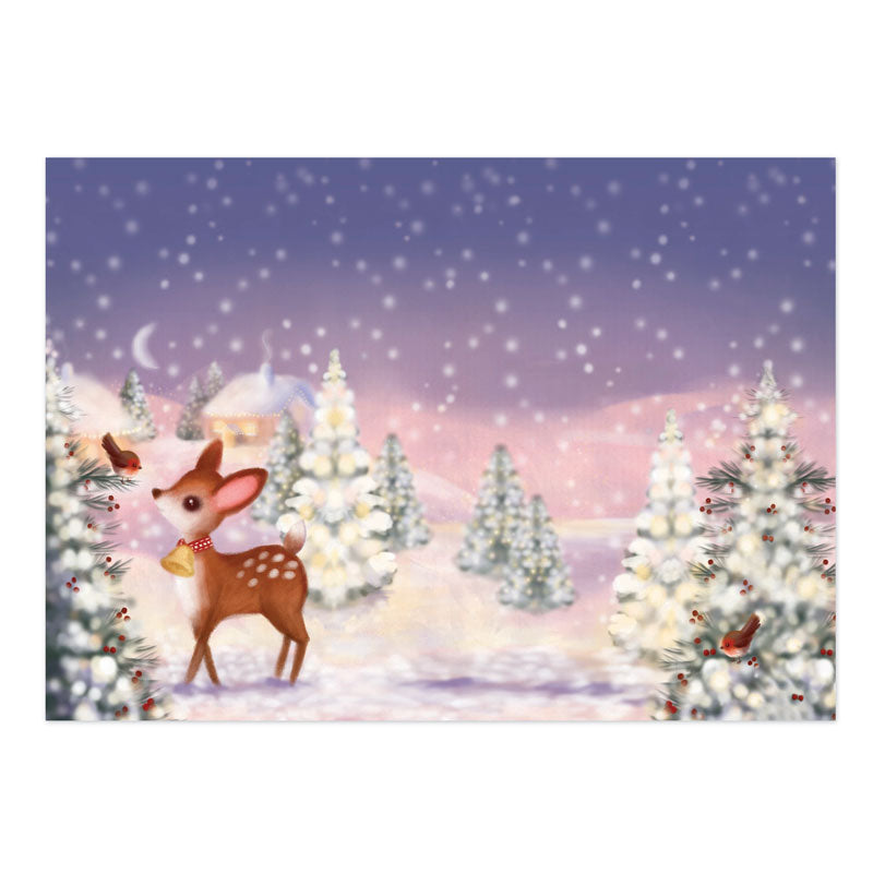 Kit de luxe toppers Baisers de Noël-4