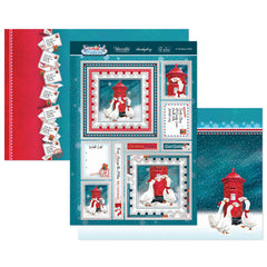 Collection de Papiers 3D Luxe Vœux de Noël-1