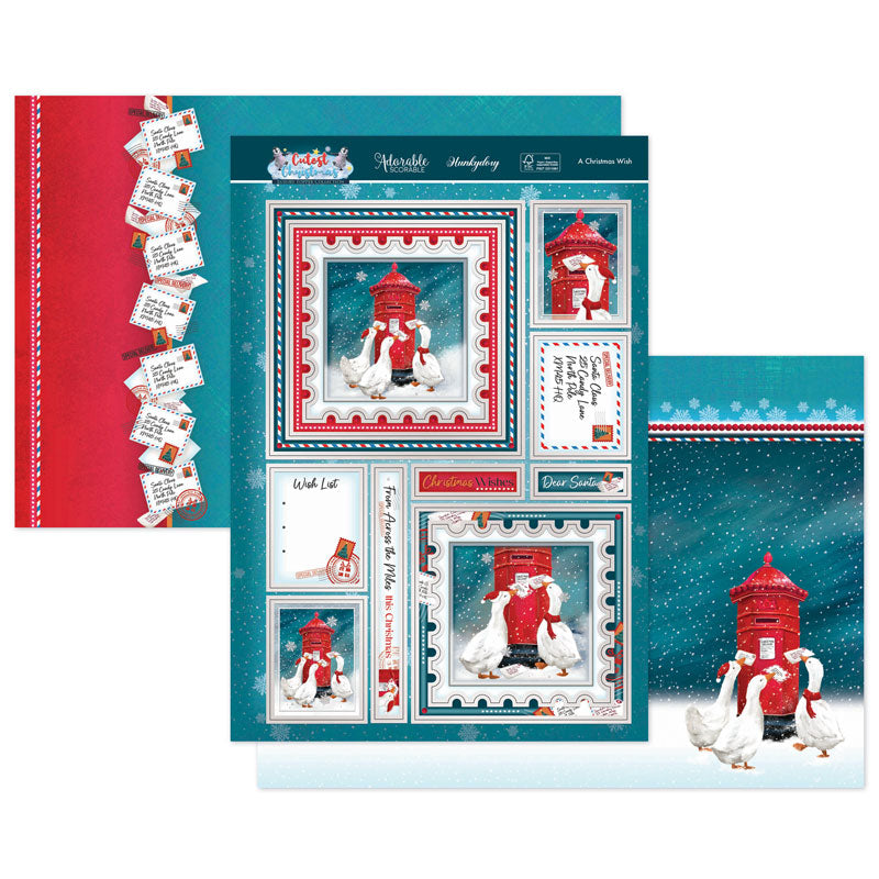 Collection de Papiers 3D Luxe Vœux de Noël-1
