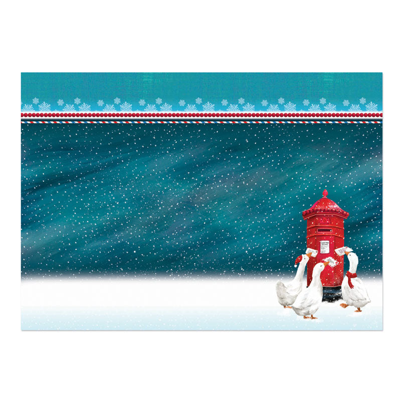 Collection de Papiers 3D Luxe Vœux de Noël-4