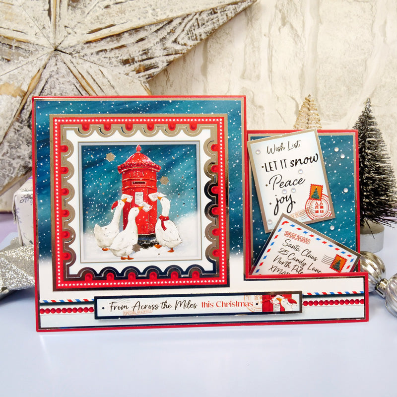 Collection de Papiers 3D Luxe Vœux de Noël-5