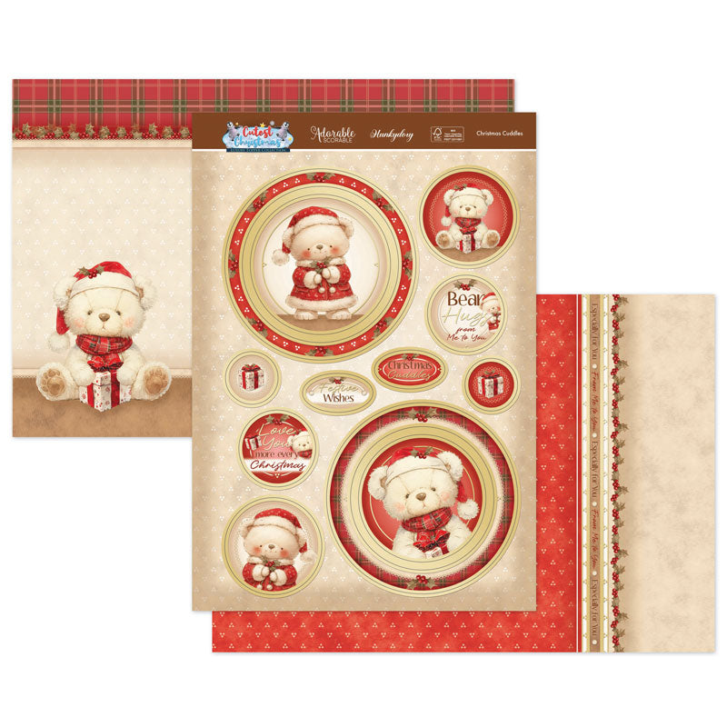 Set de Luxe de Découpes 3D Tendresse de Noël-1