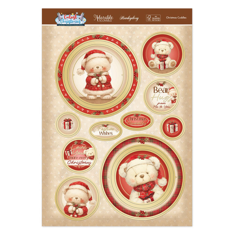 Set de Luxe de Découpes 3D Tendresse de Noël-2