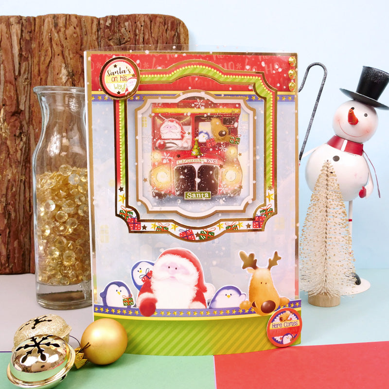 ¡Santa está en camino! Set de adornos de lujo-8