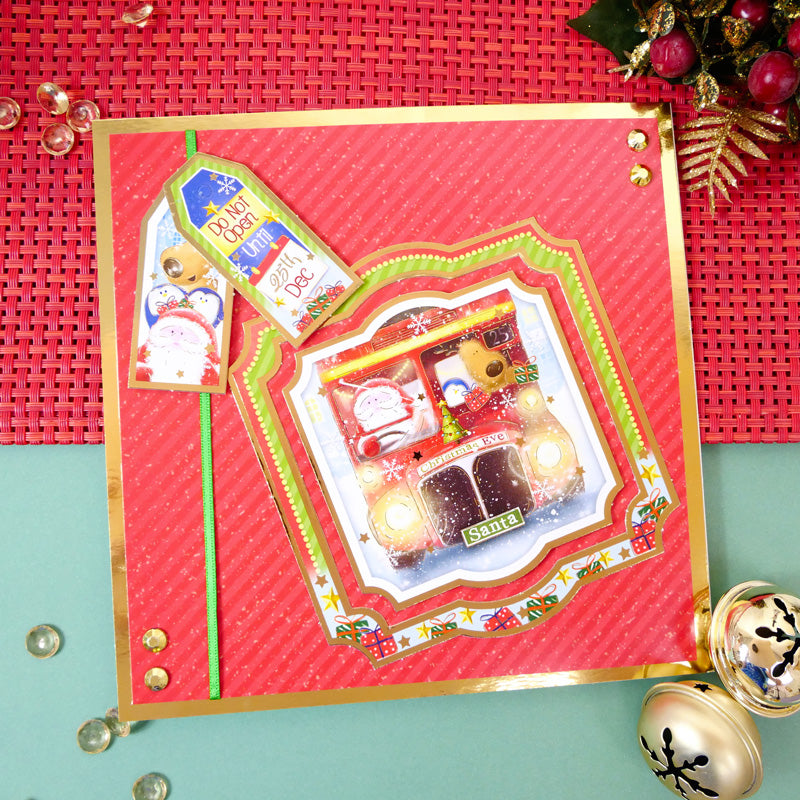 ¡Santa está en camino! Set de adornos de lujo-5