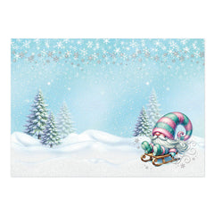 ¡Qué diversión de nieve! Set de adornos de lujo-3
