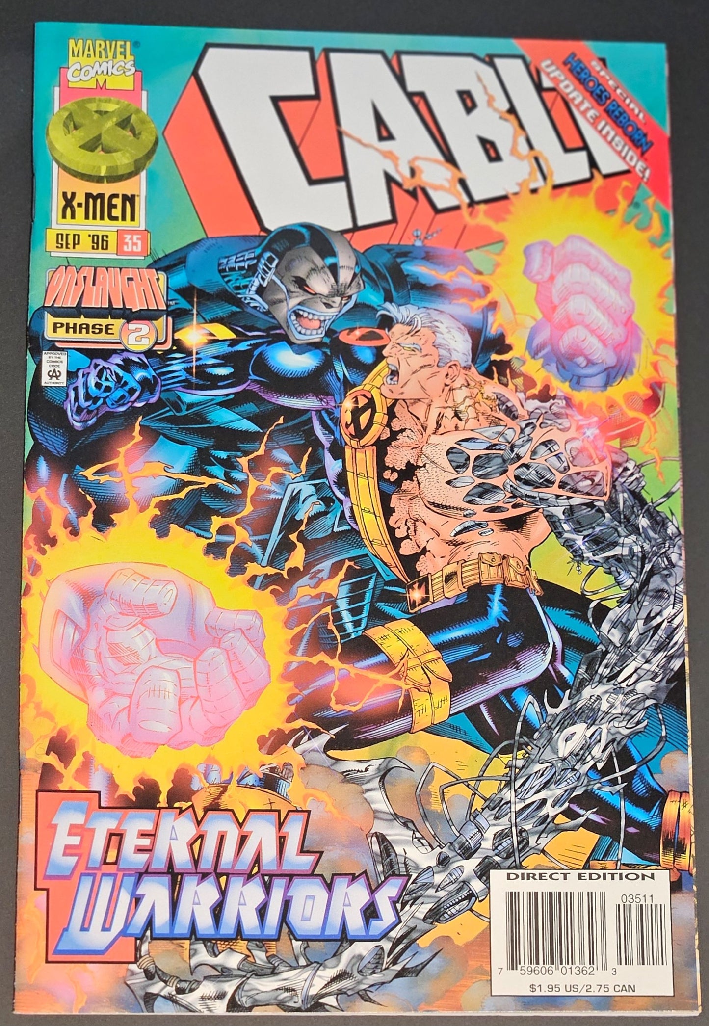 Marvel - Cable No. 35 - Onslaught Fase 2 (1996)