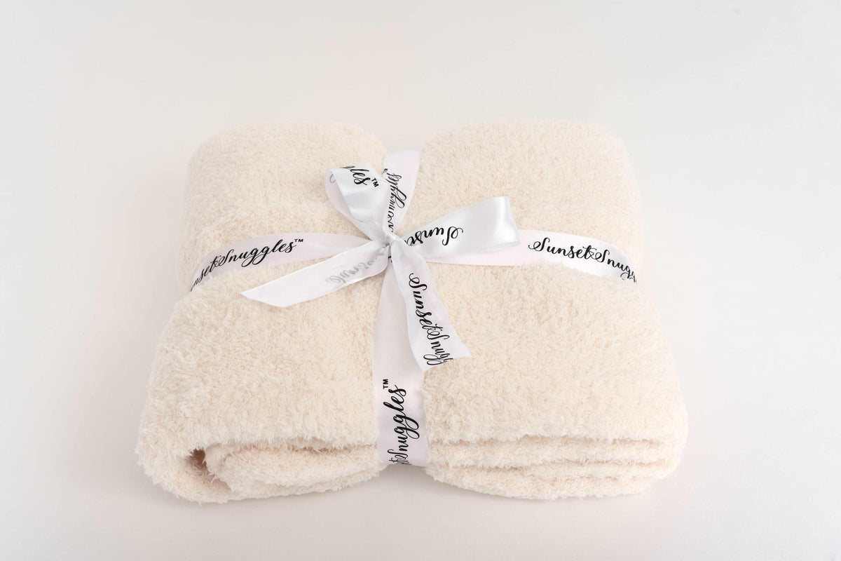 Sea Salt Cable Knit Toddler Blanket-2