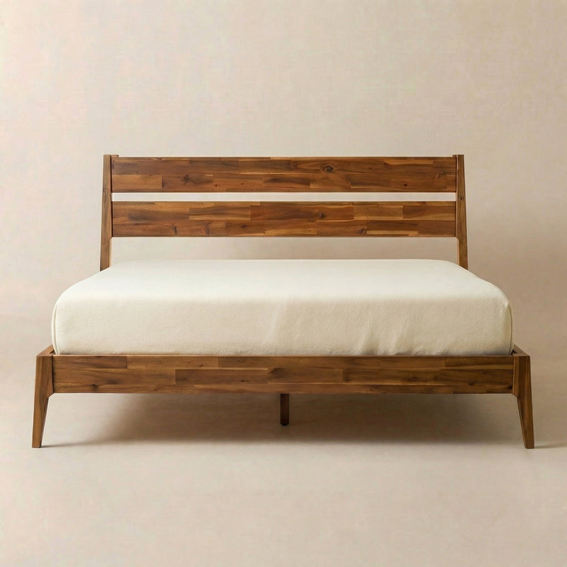 Callisto Solid Wood Bed Frame-1